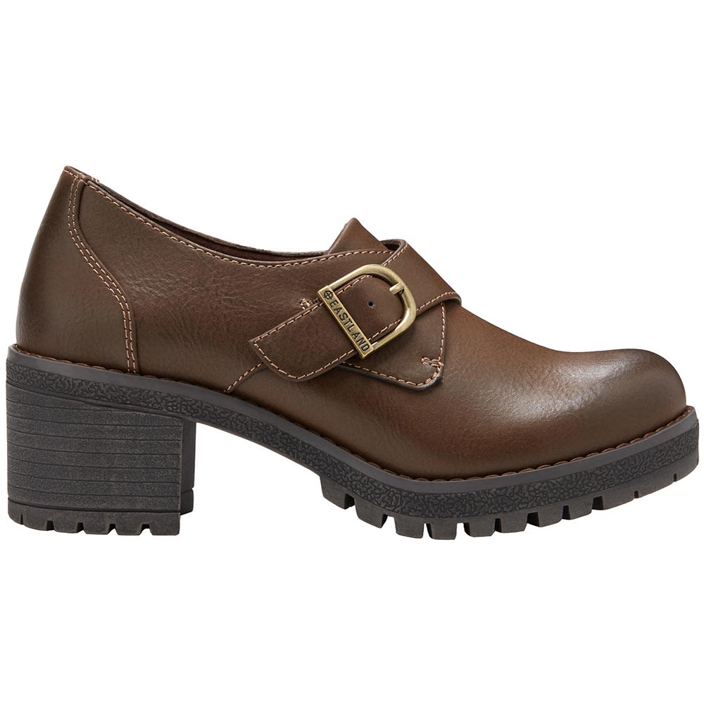 Eastland Nadia Slip on Casual Shoes - Womens Brown Side View