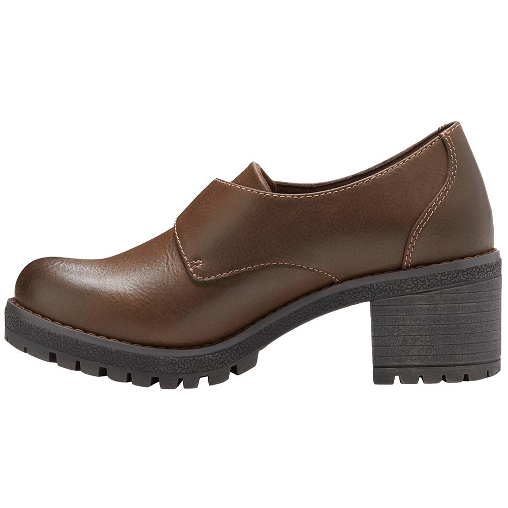 Eastland Nadia Slip on Casual Shoes - Womens Brown Back View