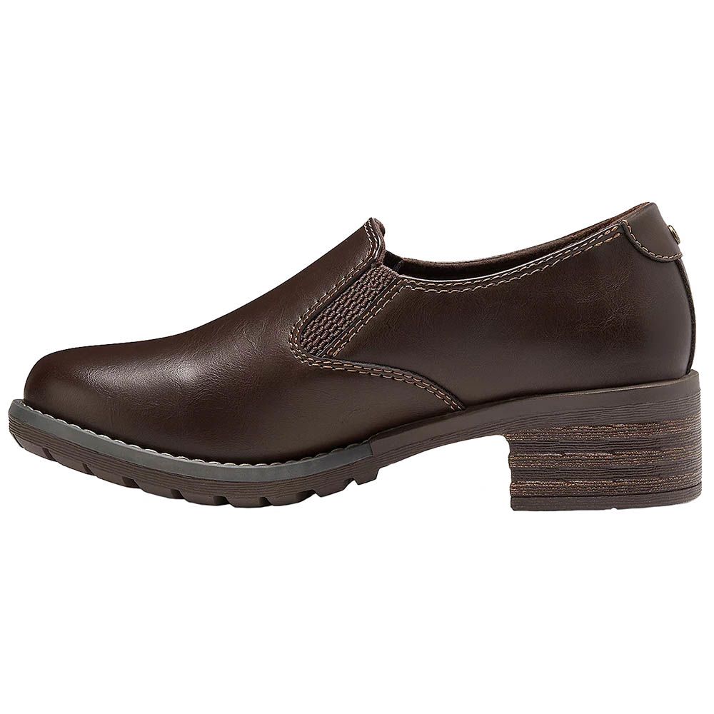 Eastland Brooke Slip on Casual Shoes - Womens Brown Back View