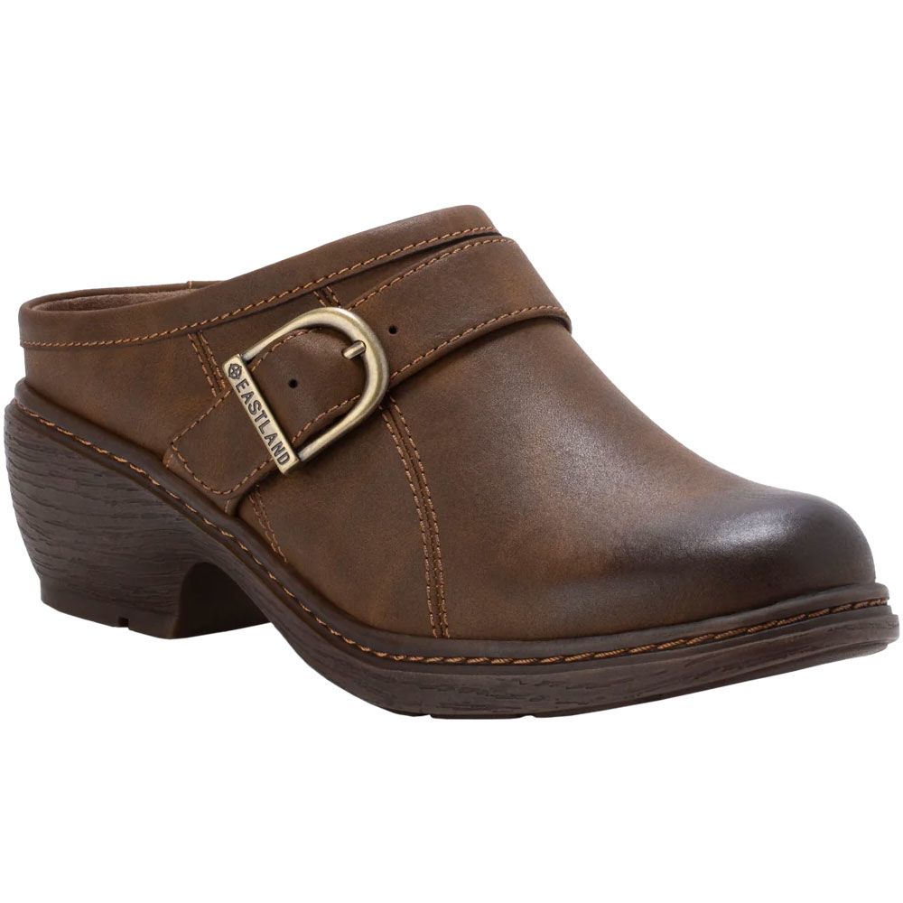 Eastland Cameron Clogs Casual Shoes - Womens Bomber Brown