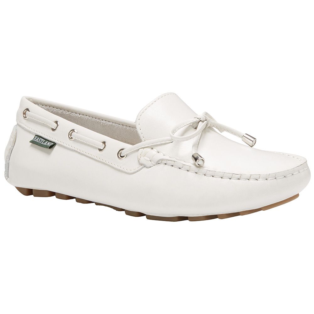 Eastland Marcella Driving Moc Womens Slip on Casual Shoes White