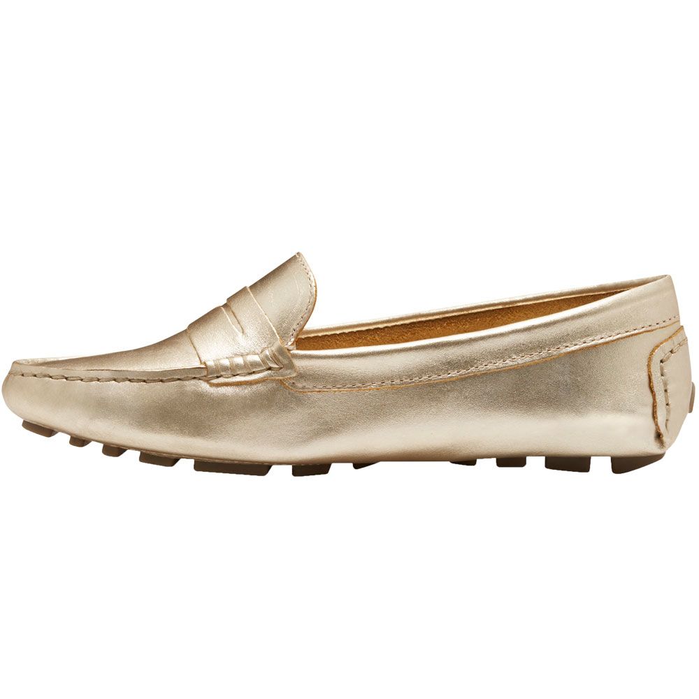 Eastland Patricia Slip On Casual Shoes - Womens Gold Back View