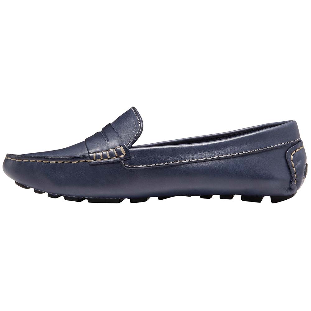 Eastland Patricia Slip on Casual Shoes - Womens Navy Back View