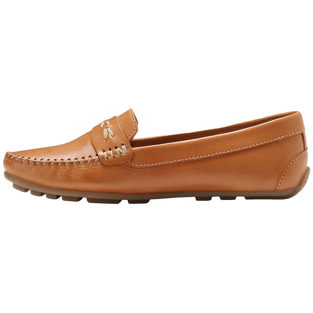 Eastland Shea Loafer Womens Slip On Casual Shoes Camel Back View