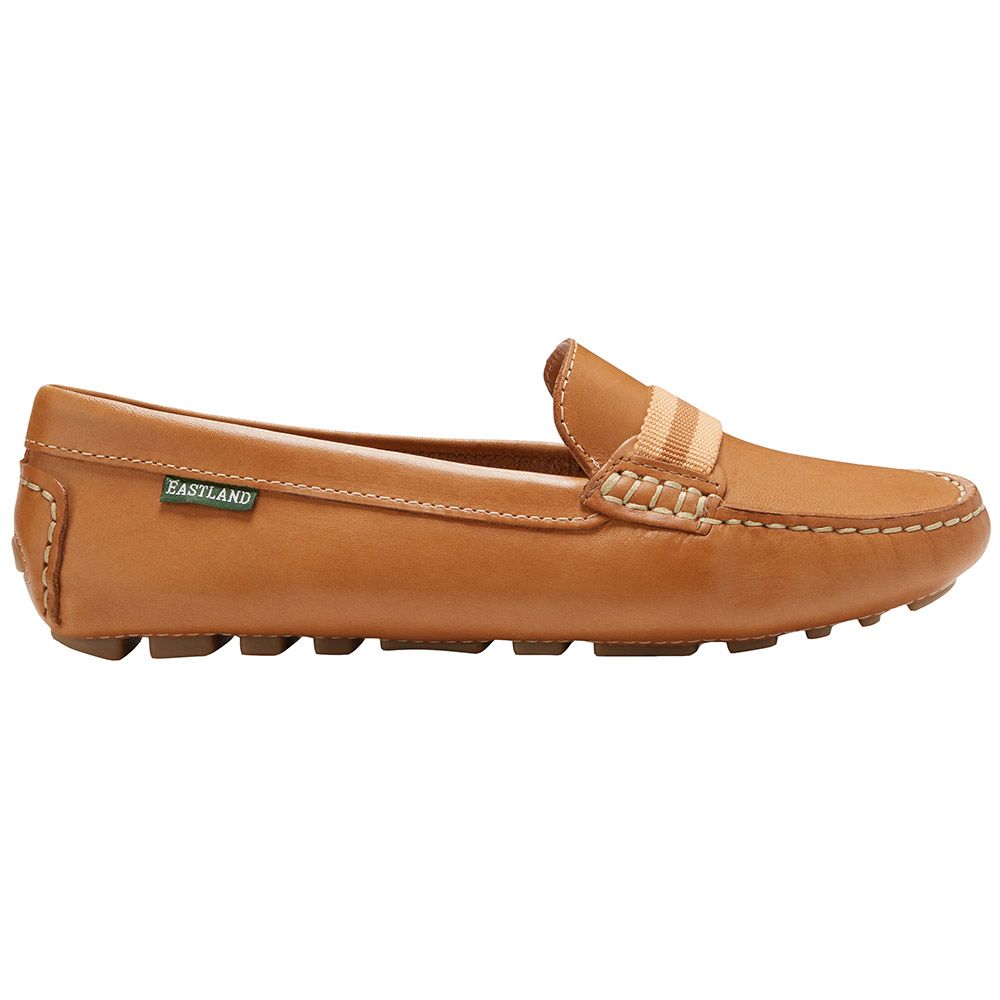 Eastland Whitney Slip on Casual Shoes - Womens Camel Side View