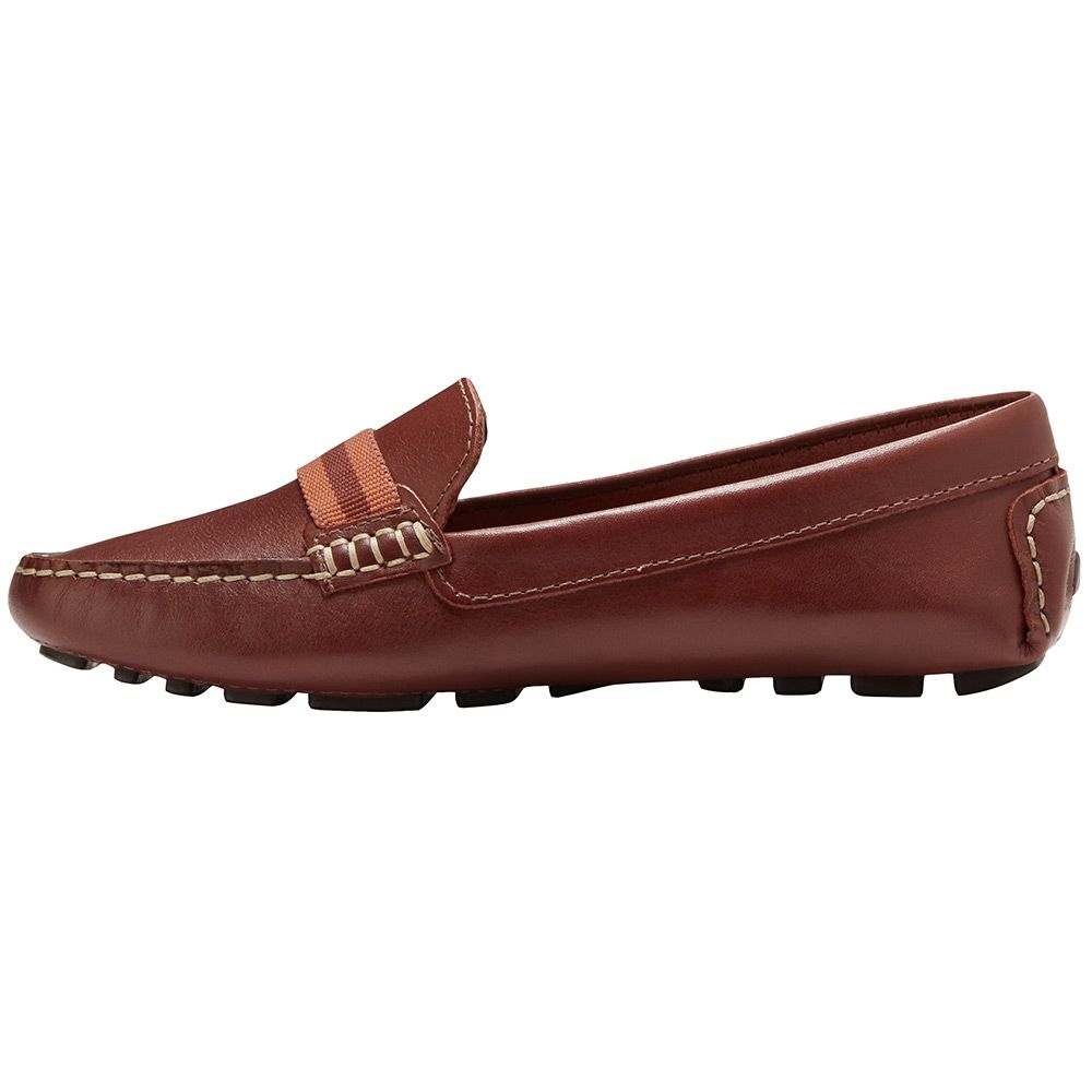 Eastland Whitney Slip on Casual Shoes - Womens Walnut Back View