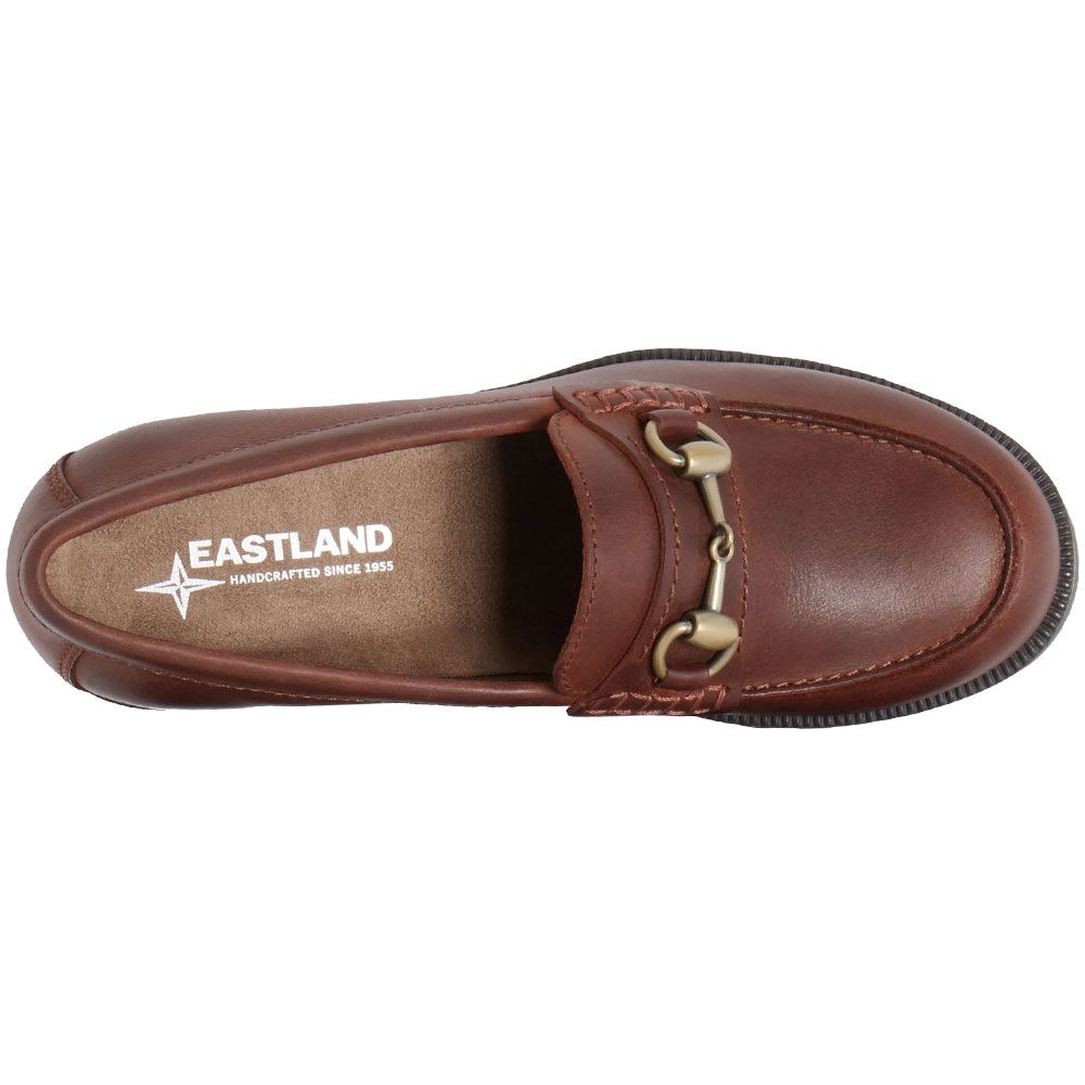Eastland Gwen Slip on Casual Shoes - Womens Brown Back View