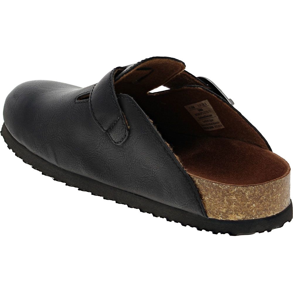 Eastland Gina Clogs Casual Shoes - Womens Black Back View