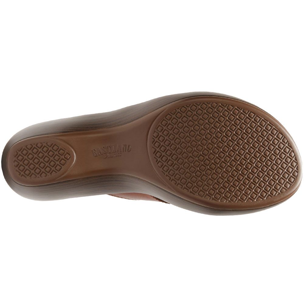 Eastland Poppy Slide Sandals - Womens Tan Sole View
