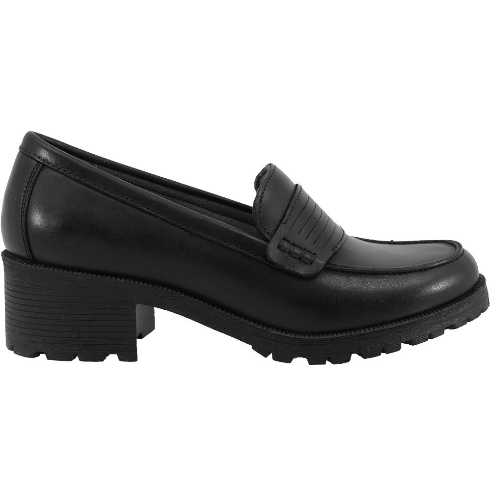 Eastland Newbury Slip On Casual Shoes - Womens Black Side View