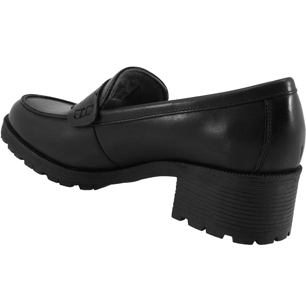 Eastland Newbury Slip On Casual Shoes - Womens Black Back View