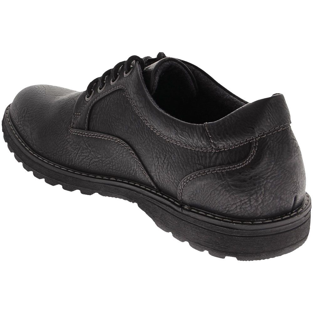 Eastland Dante Lace Up Casual Shoes - Mens Black Back View