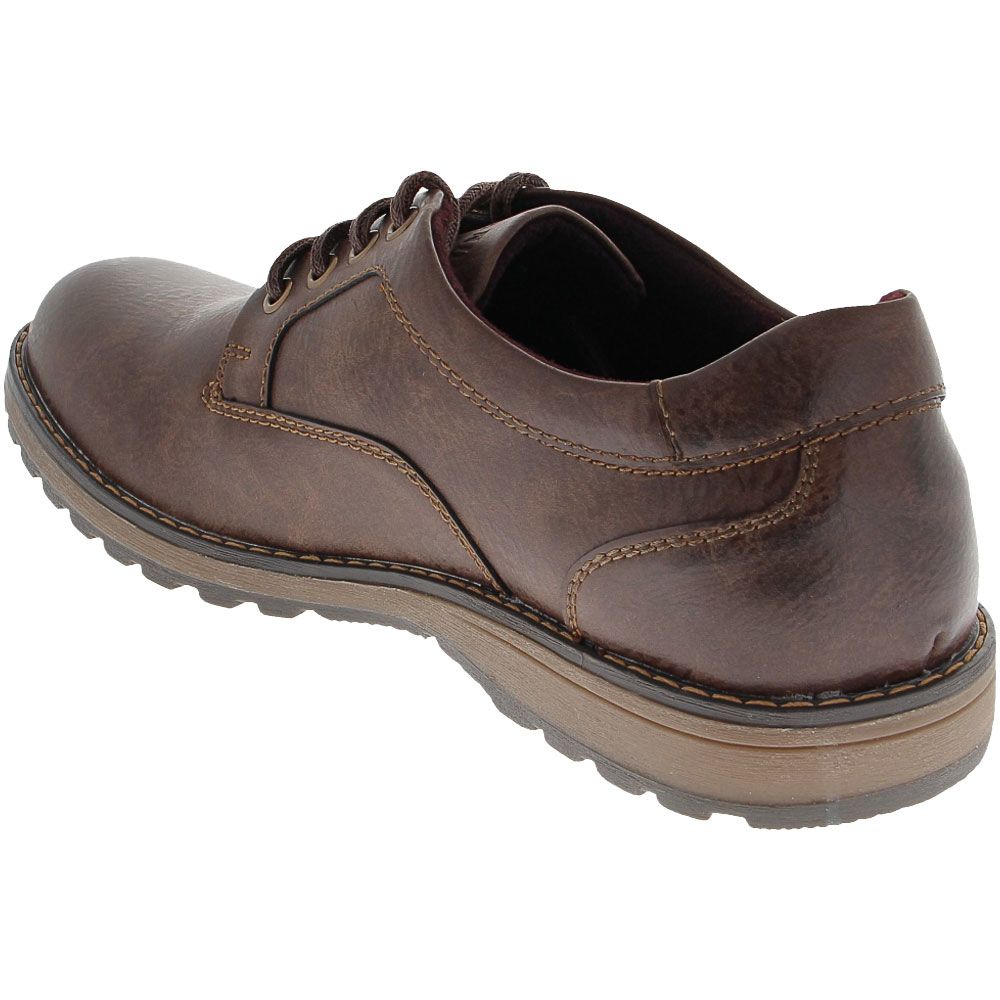 Eastland Dante Lace Up Casual Shoes - Mens Brown Back View