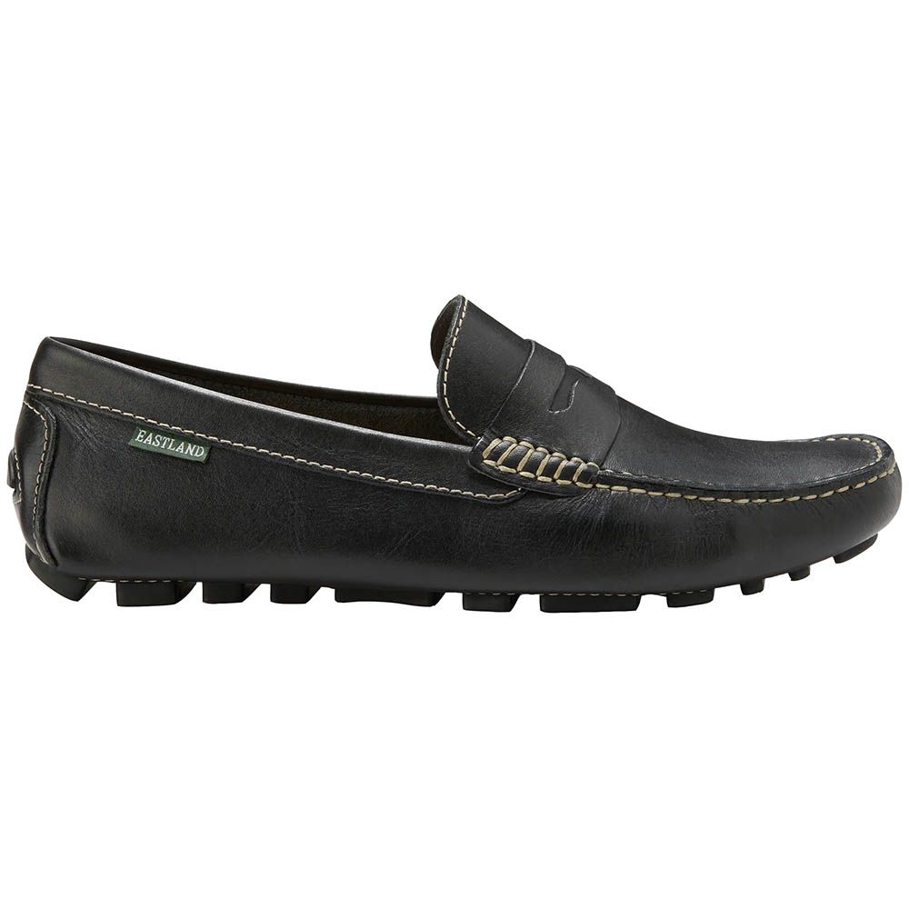 Eastland Patrick Loafer Mens Slip On Casual Shoes Black Side View