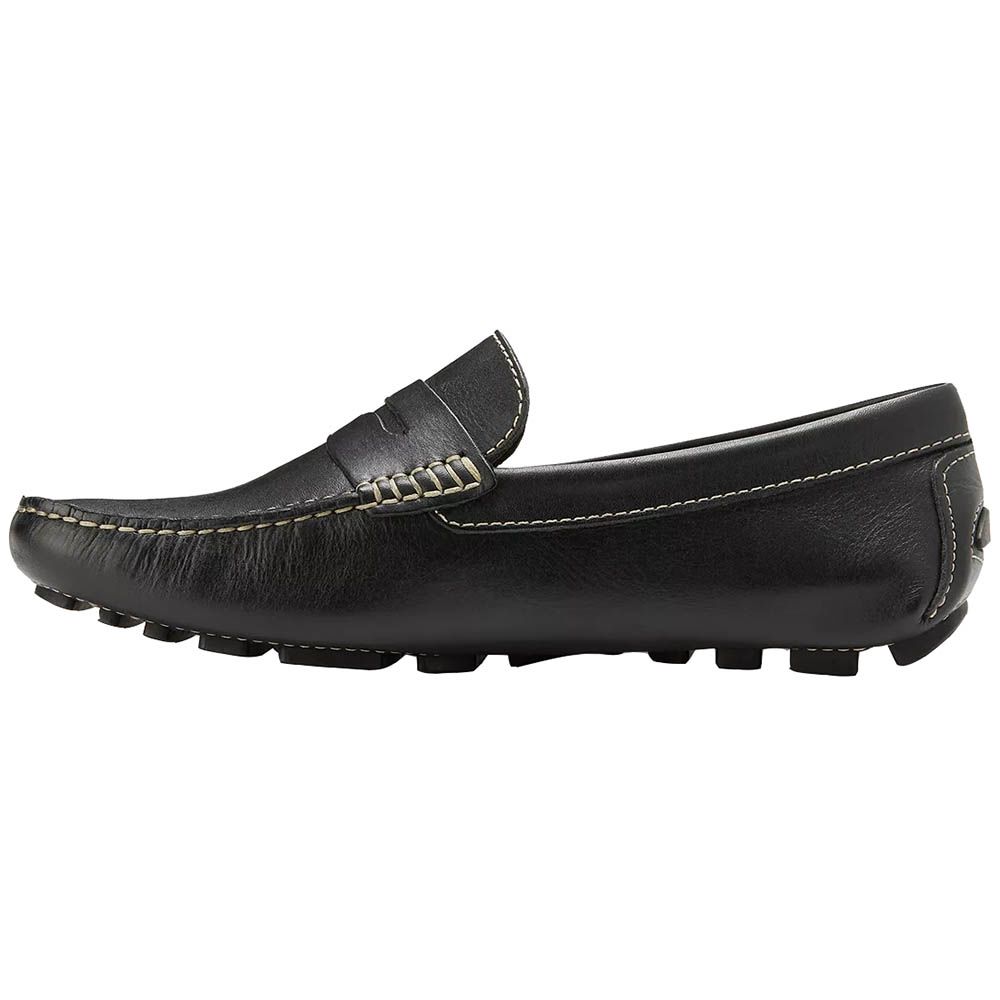 Eastland Patrick Loafer Mens Slip On Casual Shoes Black Back View