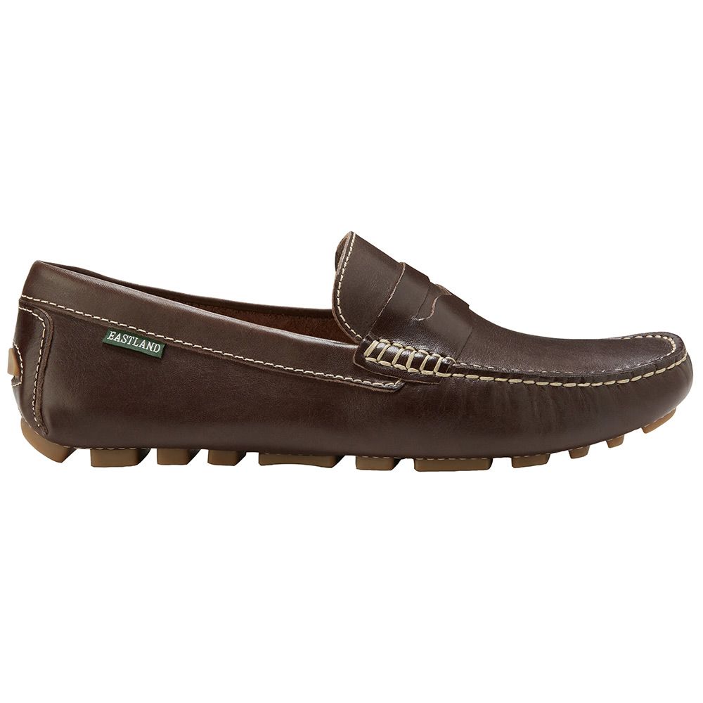 Eastland Patrick Loafer Mens Slip On Casual Shoes Brown Side View