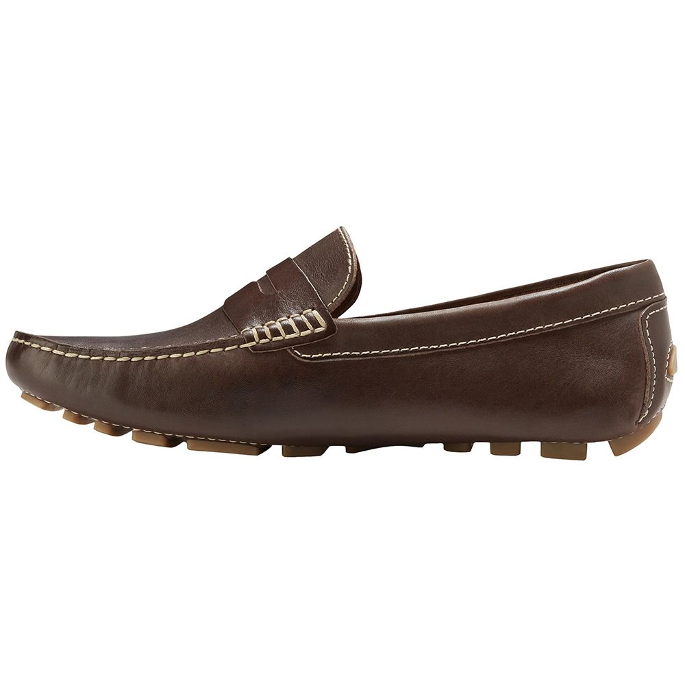 Eastland Patrick Loafer Mens Slip On Casual Shoes Brown Back View