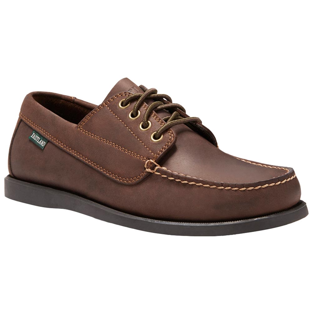 Eastland Falmouth Boat Shoes - Mens Bomber Brown