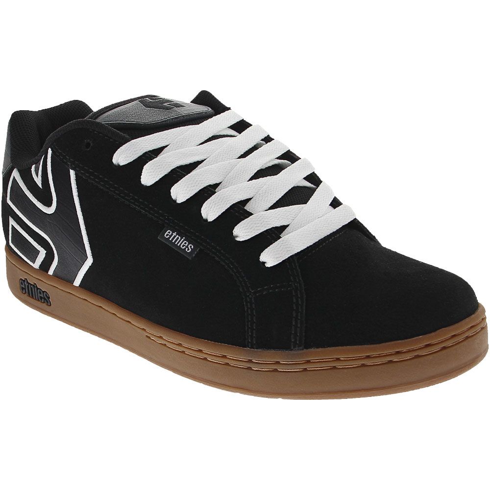Etnies Fader Skate Shoes - Mens Black White Gum