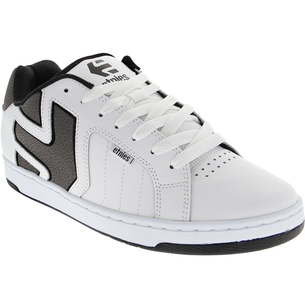 Etnies Fader 2 Skate Shoes - Mens White Grey Black