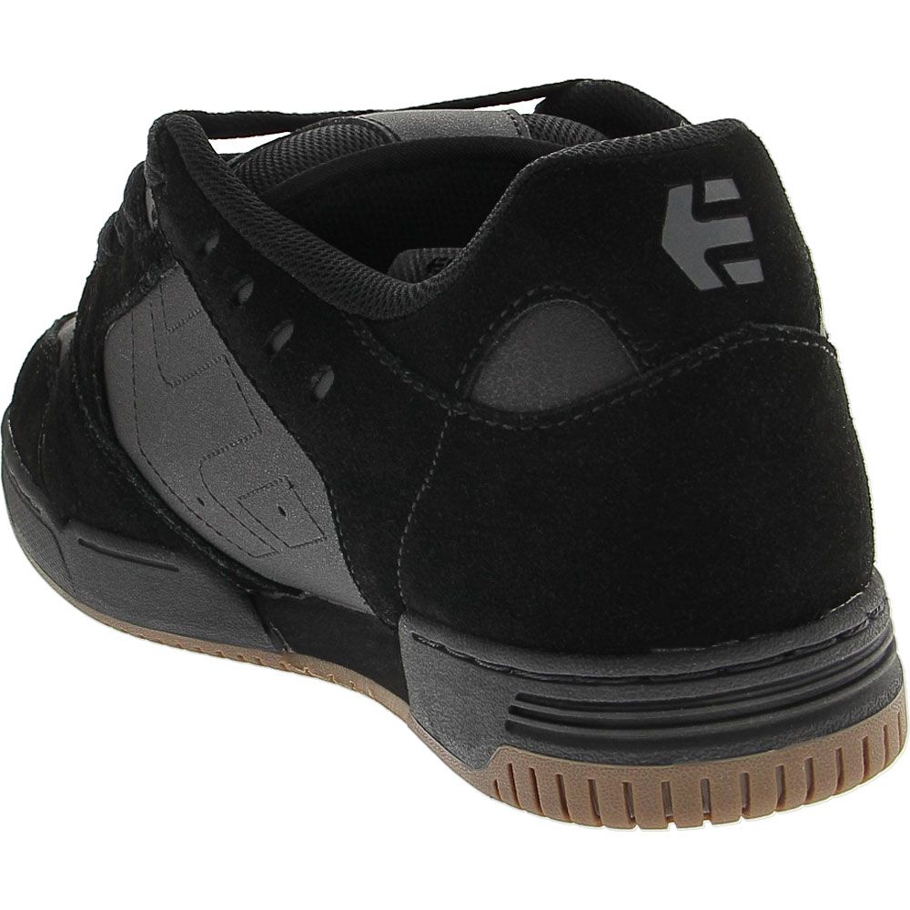 Etnies Faze Skate Shoes - Mens Black Black Gum Back View