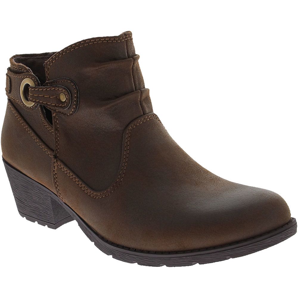 Earth Origins Oakland Adele Ankle Boots - Womens Brown