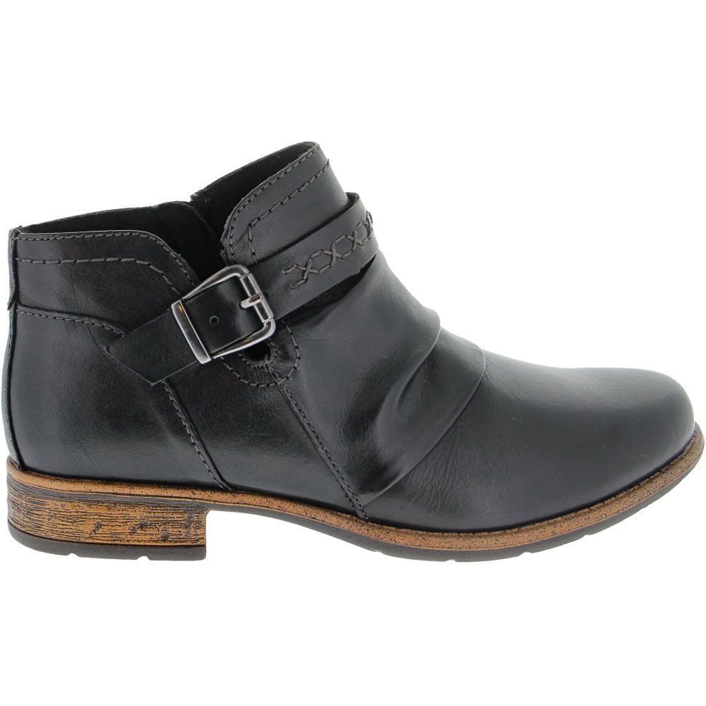 Earth Origins Abby Ankle Boots - Womens Black Side View