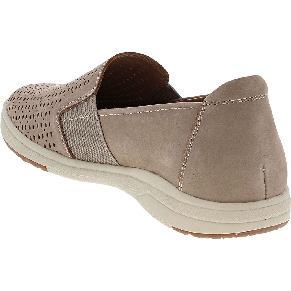 Earth Origins Elin Slip on Casual Shoes - Womens Coco Nubuck Back View