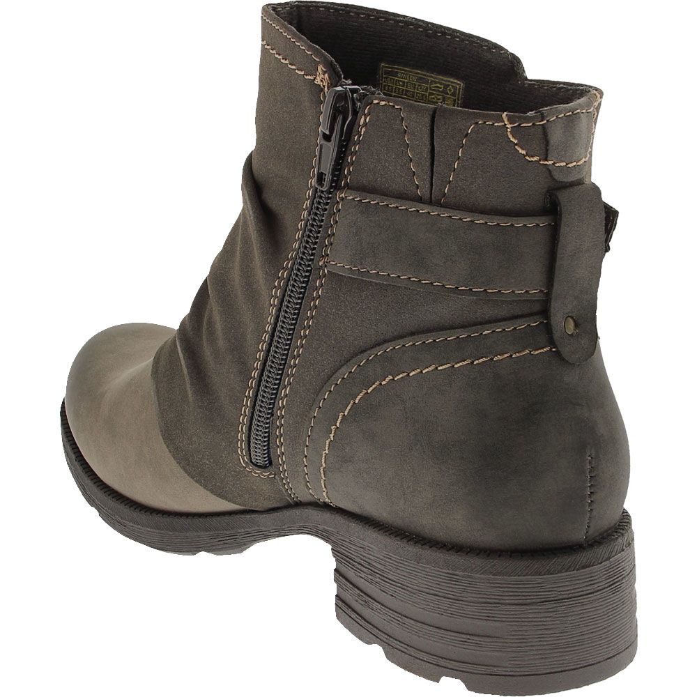 Earth Origins Raveen Casual Boots - Womens Stone Back View