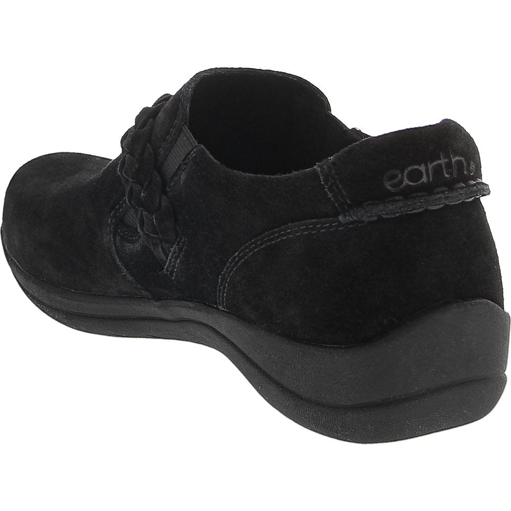 Earth Origins Farage Slip on Casual Shoes - Womens Black Back View