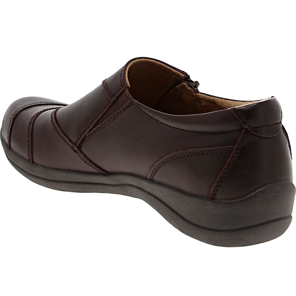 Earth Origins Farraday Slip on Casual Shoes - Womens Brown Back View