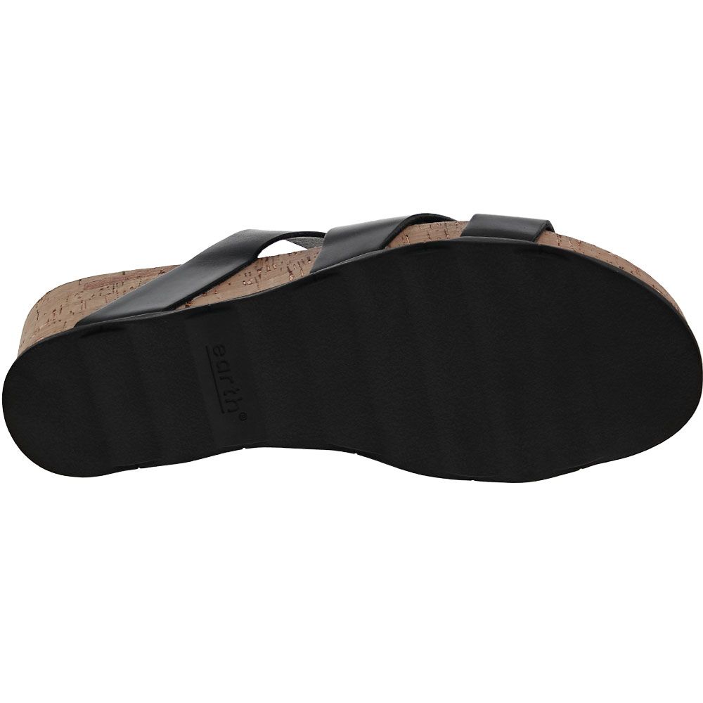 Earth Origins Willow Sandals - Womens Black Sole View