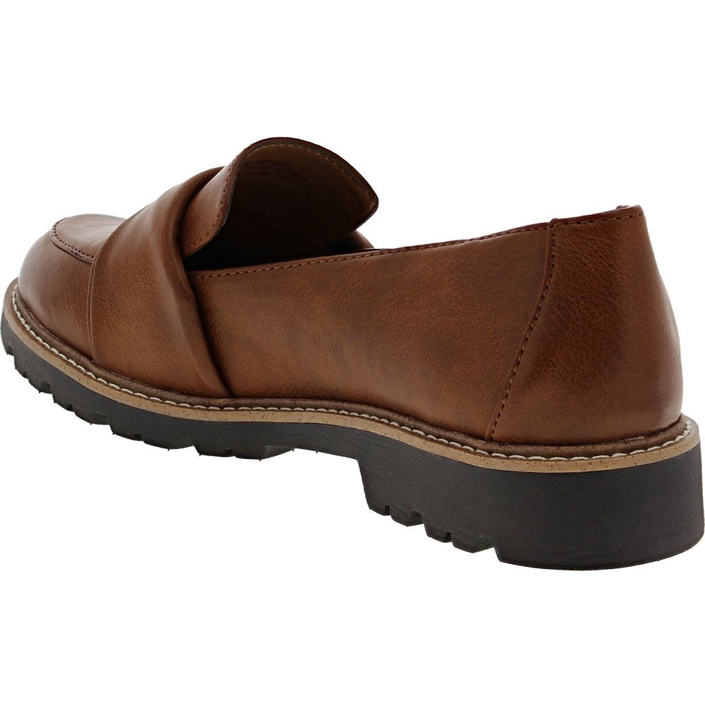 Euro Soft Leia Slip on Casual Shoes - Womens Brown Back View