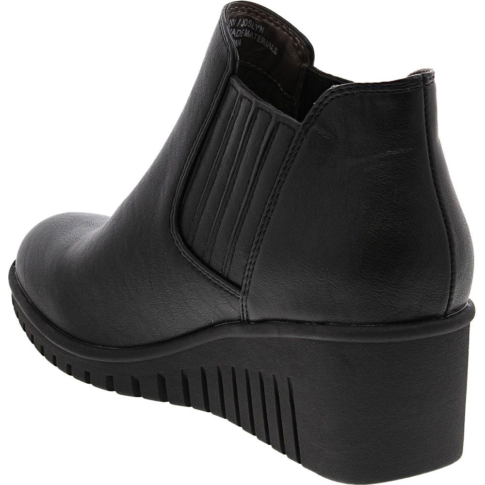 Eurosoft Joslyn Ankle Boots - Womens Black Back View