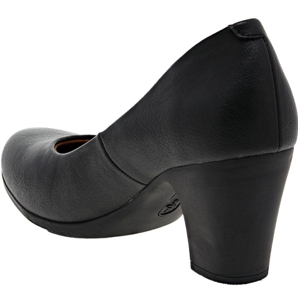 Euro Soft Naia Casual Dress Shoes - Womens Black Back View