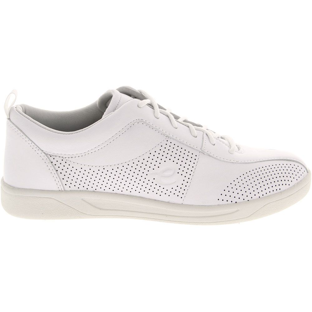 Easy Spirit Freney8 Walking Shoes - Womens Ivory Side View