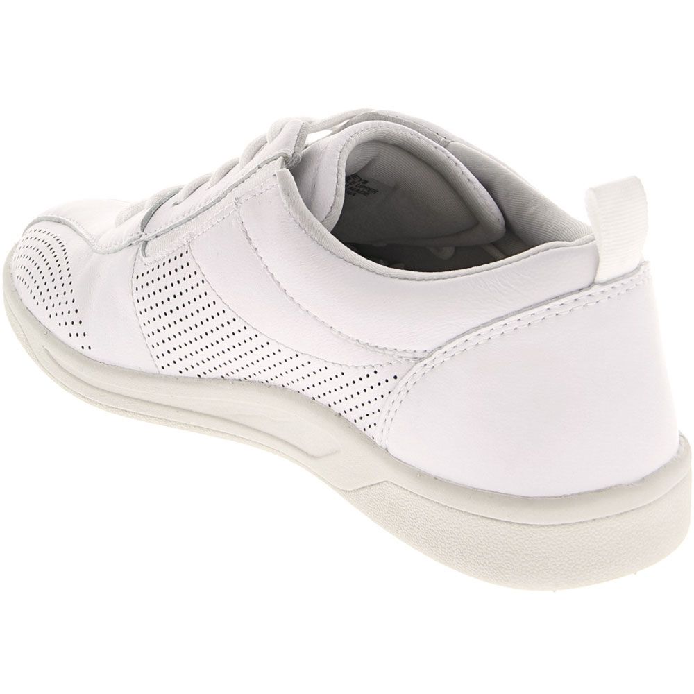 Easy Spirit Freney8 Walking Shoes - Womens Ivory Back View