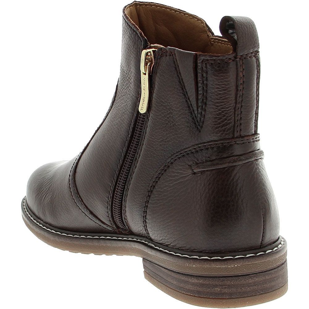 Easy Spirit Juna Ankle Boots - Womens Brown Back View