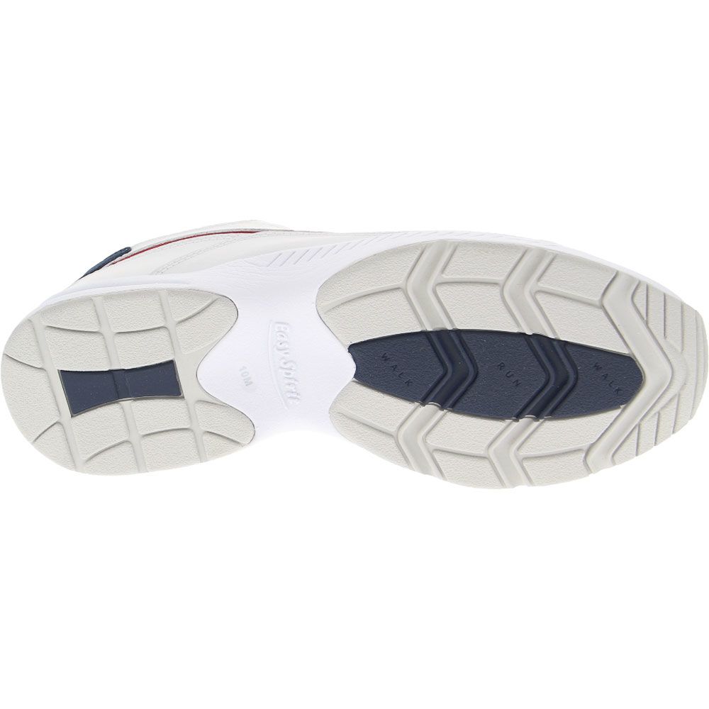 Easy Spirit Romy Walking Shoes - Womens White Red Sole View