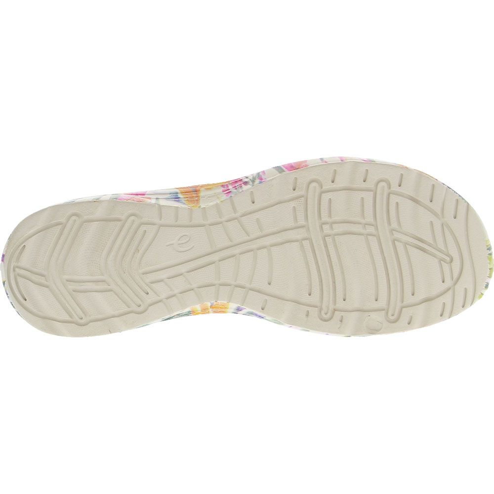 Easy Spirit Tess Water Sandals - Womens Tropical Print Multi Sole View