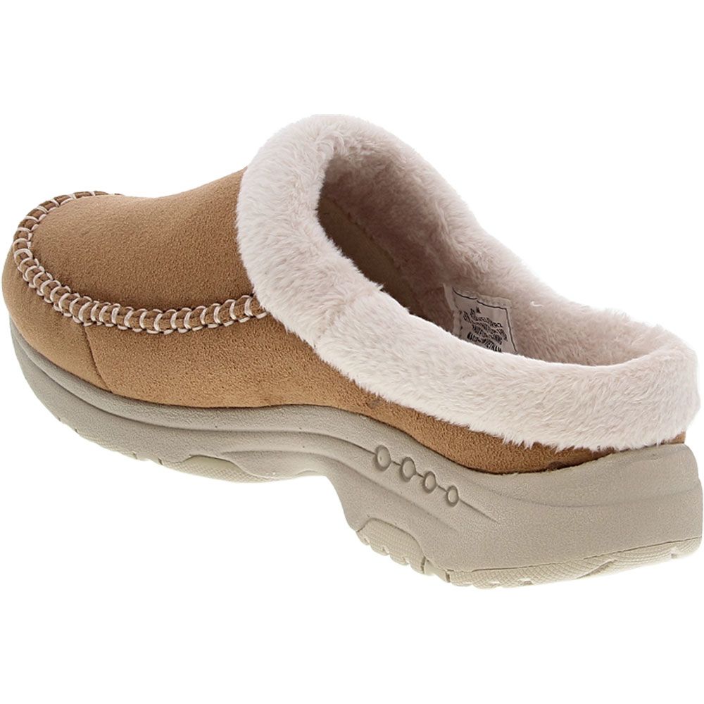 Easy Spirit Travel Furr 2 Slip on Casual Shoes - Womens Light Brown Back View