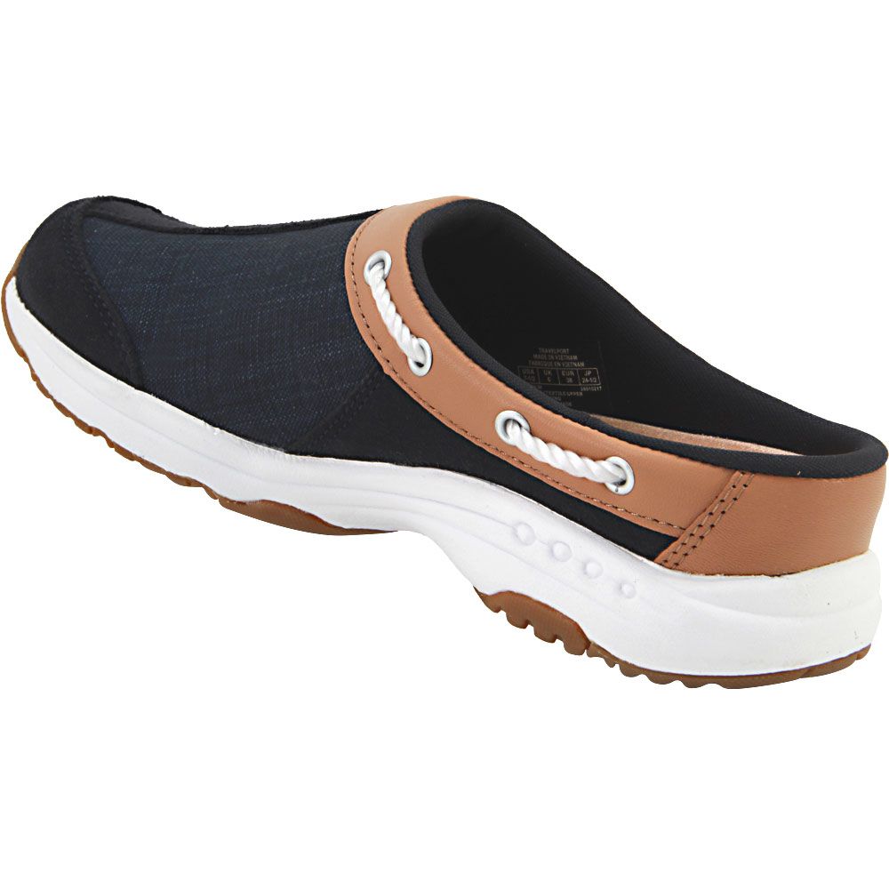 Easy Spirit Travelport Walking Shoes - Womens Navy Back View