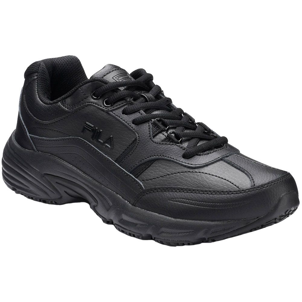 Fila Utility Memory Workshift Non-Safety Toe Work Shoes - Mens Black