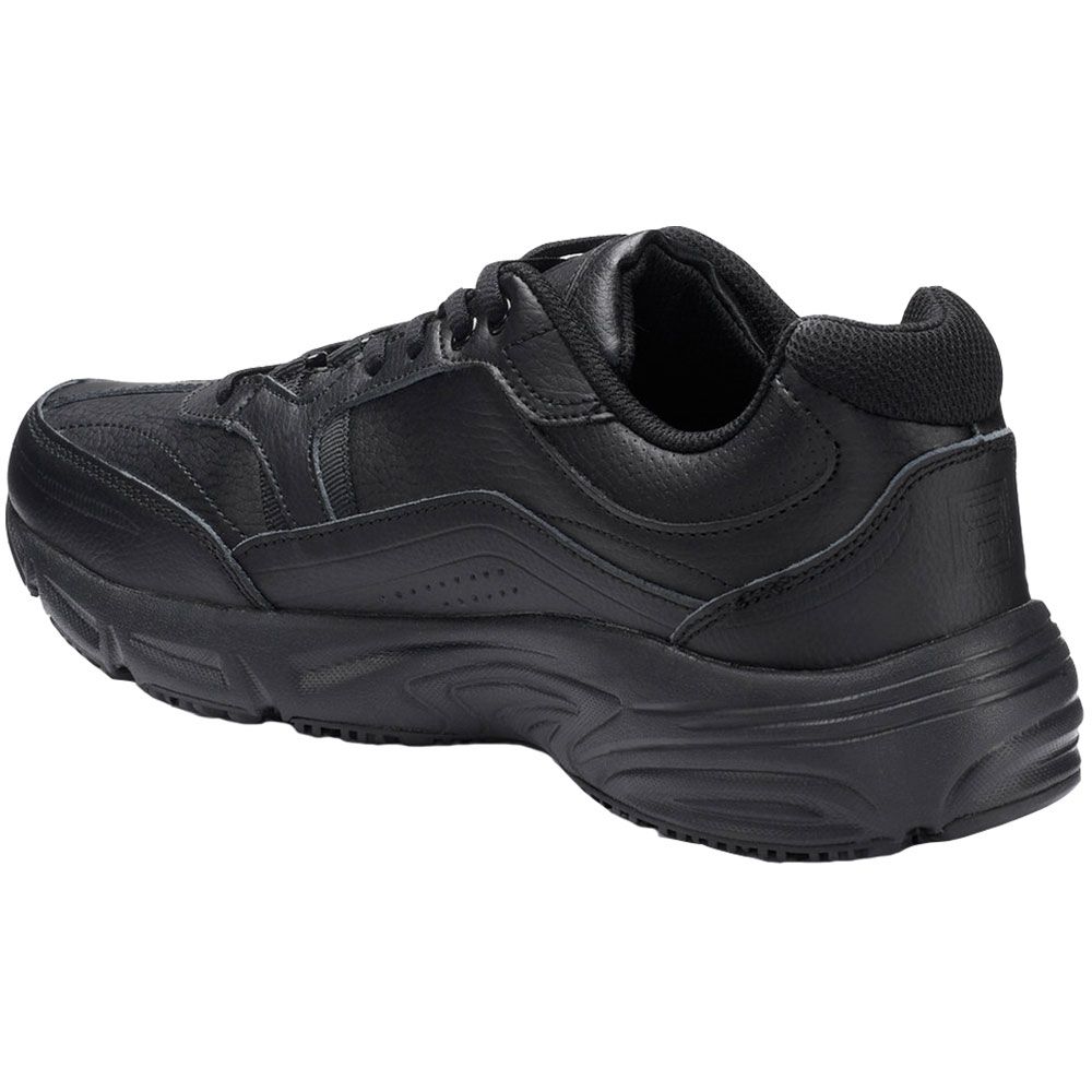 Fila Utility Memory Workshift Non-Safety Toe Work Shoes - Mens Black Back View