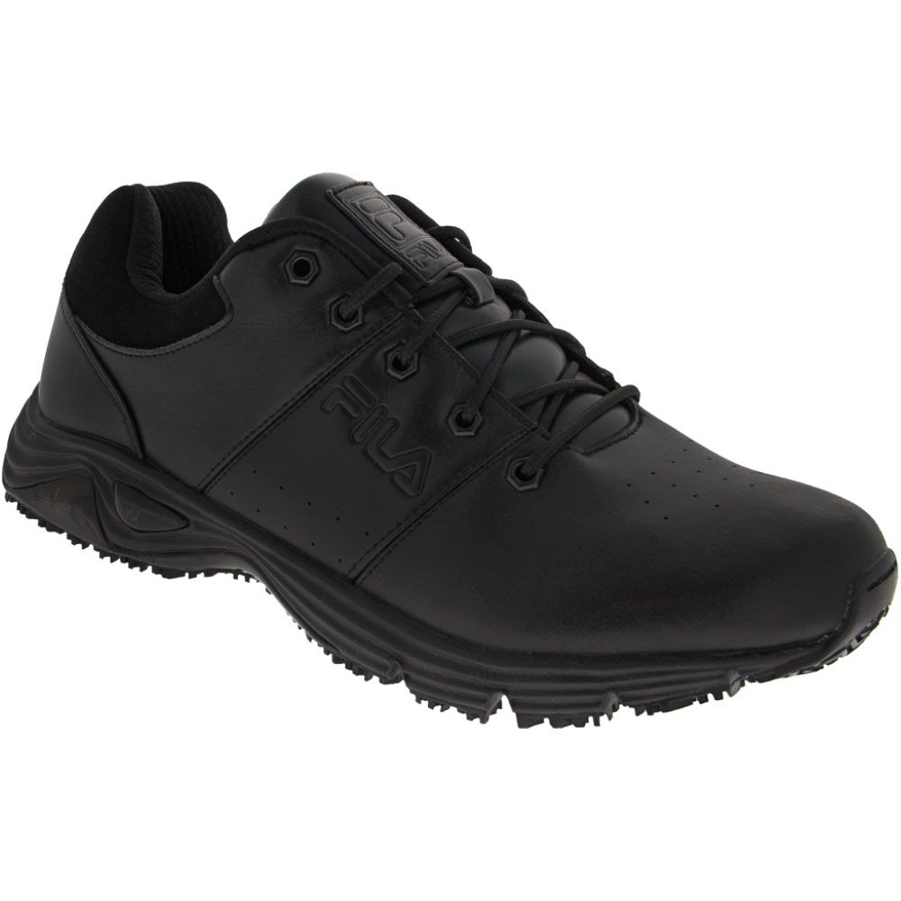 Fila Utility Memory Breach Low Non-Safety Toe Work Shoes - Mens Black