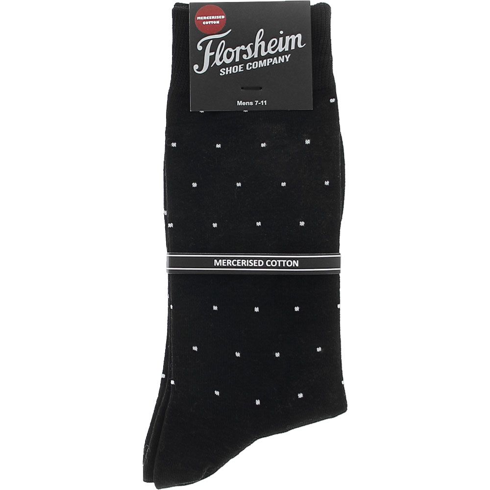 Florsheim Stars Dress Socks Black View 2