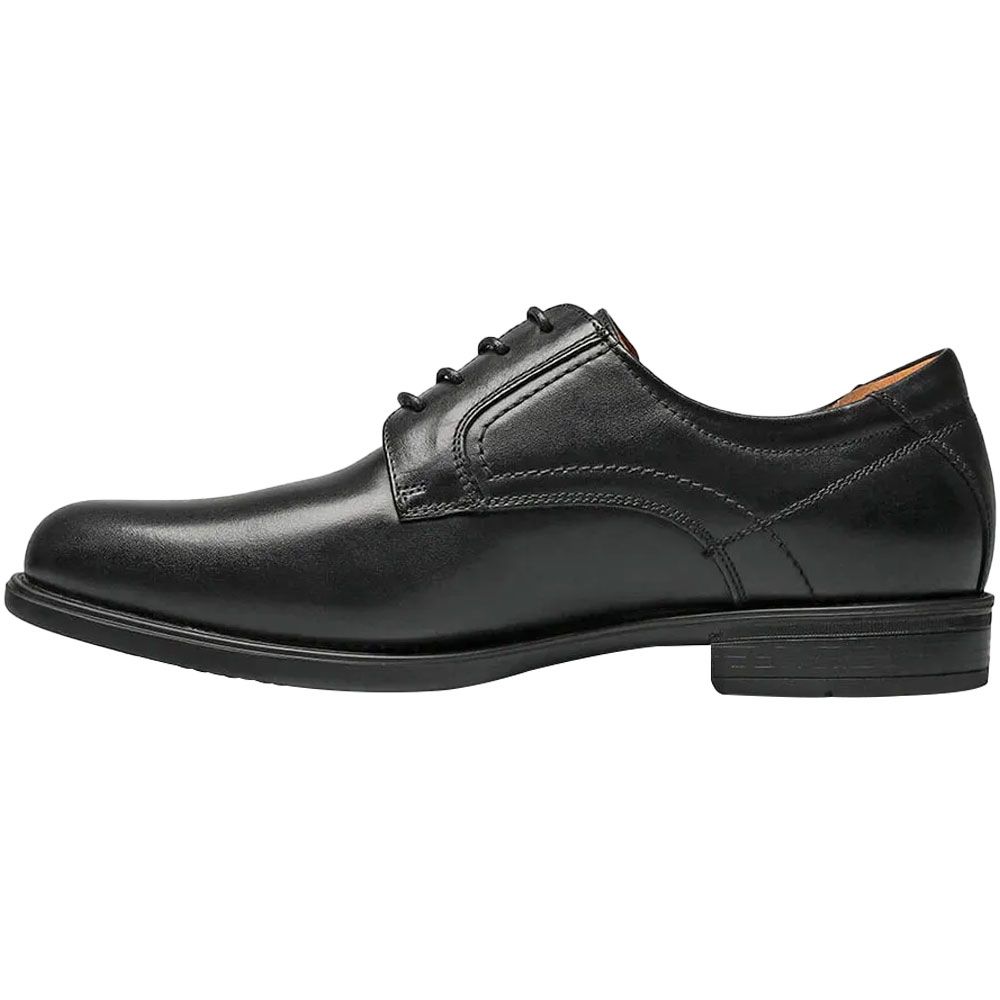 Florsheim Midtown Plain Toe Ox Oxford Dress Shoes - Mens Black Back View