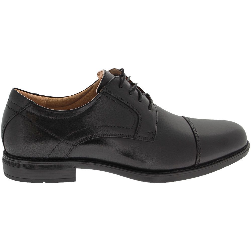 Florsheim Midtown Cap Toe Ox Oxford Dress Shoes - Mens Black Side View