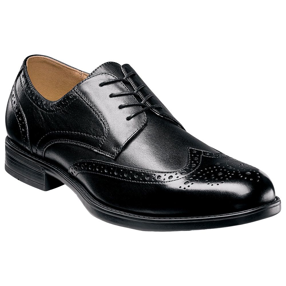 Florsheim Midtown Wing Tip Oxford Dress Shoes - Mens Black