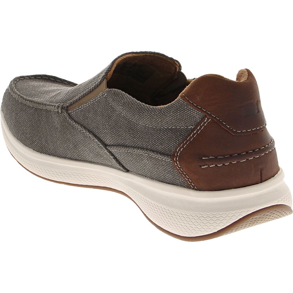 Florsheim Great Lakes Slip On Casual Shoes - Mens Grey Back View